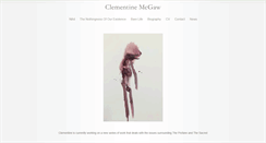 Desktop Screenshot of clementinemcgaw.com